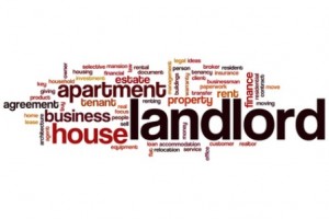 Landlord word cloud concept